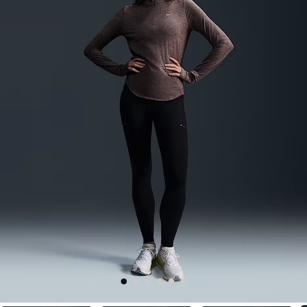 NIKE High-Waisted Running Leggings with Pockets